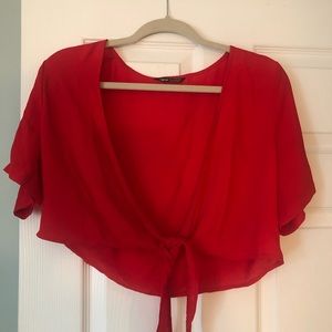 SHEIN matching pompom shorts set - never worn